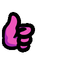 AmongUsPinkThumbsUp Discord Emoji