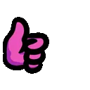 AmongUsPinkThumbsUp