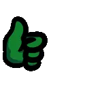 AmongUsGreenThumbsUp