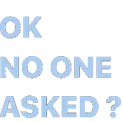 okNoOneAsked