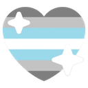pride_demiboy_sparkle_heart Discord emoji