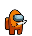 Among Us Orange Discord Emoji