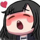 blushing Discord emoji
