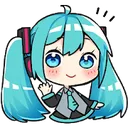 mikuwave3 Discord Emoji