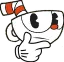 Cuphead Think Discord Emoji