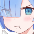 rem_pout Discord emoji