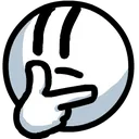 HenryStickminThinking Discord Emoji