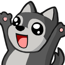 wolfy_happy Discord emoji