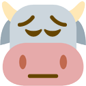 pensivecow Discord emoji