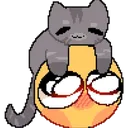 Cursed Cat Cursed_Cat Discord Emoji