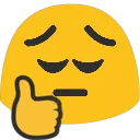 sad_thumbs_up Discord Emoji