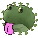 aworryCoronaVirusLick