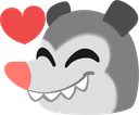 PossumHeart Discord emoji