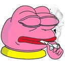 pinkpepesmoke Discord Emoji