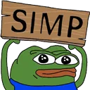 Pepe Simp pepe_simp Discord Emoji