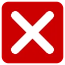 Red X Discord Emoji