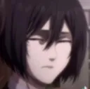 mikasa_lip_bite Discord Emoji