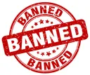 banned