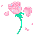Pink_pixel_flower Discord emoji