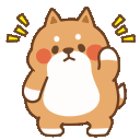 v_3shiba_clap Discord emoji