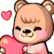 vlulubearheart Discord emoji