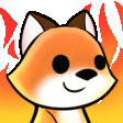 GIFFoxThisisFineFire Discord Emoji