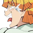 Zenitsu Crying Discord Emoji