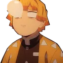 Zenitsu Tired Discord Emoji