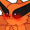 kurama_flushed Discord emoji
