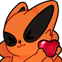 kurama_heart Discord emoji