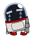 sentient_robot_sad Discord Emoji