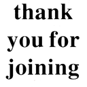thankyouforjoining