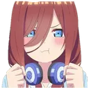 MikuPout3 Discord Emoji