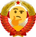 Soviet_Banner_Think Discord emoji