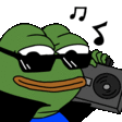 pepe_boom_box Discord emoji