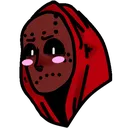 reddflushed Discord Emoji