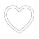 cdWhiteheartOutline Discord emoji
