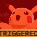 Pikatriggered Discord Emoji