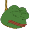 FeelsHangingMan Discord sticker from Orwellian Offense
