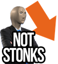 not_stonks Discord emoji