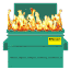 dumpster_fire Discord emoji