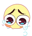Sobbing Sobbing Discord Emoji