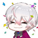 Rwhite_mm_saeran_celebrate Discord emoji