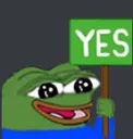 Pepe Yes pepeyes Discord Emoji