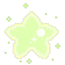 Star Light Blue Discord Emoji