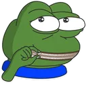 Pepe Zip Discord Emoji
