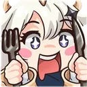 Paimon Hungry Discord Emoji