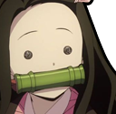 Nezuko_Confused1 Discord emoji