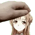 AsunaHeadPat2