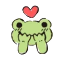 Frog Love froglove Discord Emoji